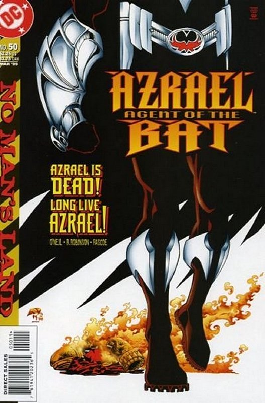 Cover of Azrael (Vol 1) #50. One of 250,000 Vintage American Comics on sale from Krypton!
