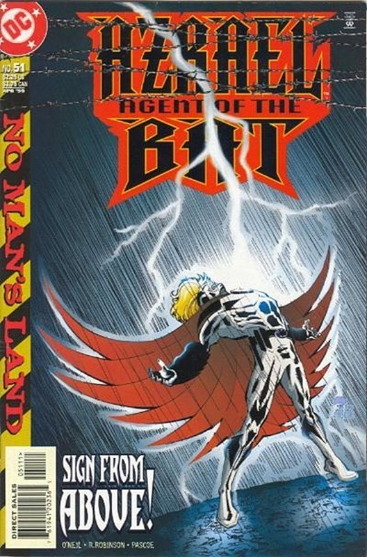 Cover of Azrael (Vol 1) #51. One of 250,000 Vintage American Comics on sale from Krypton!