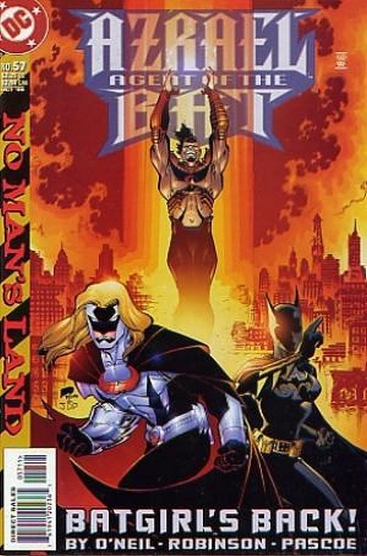 Cover of Azrael (Vol 1) #57. One of 250,000 Vintage American Comics on sale from Krypton!
