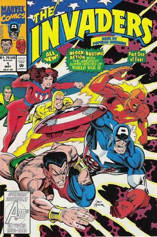Cover of Invaders (1993 Ltd) #1. One of 250,000 Vintage American Comics on sale from Krypton!