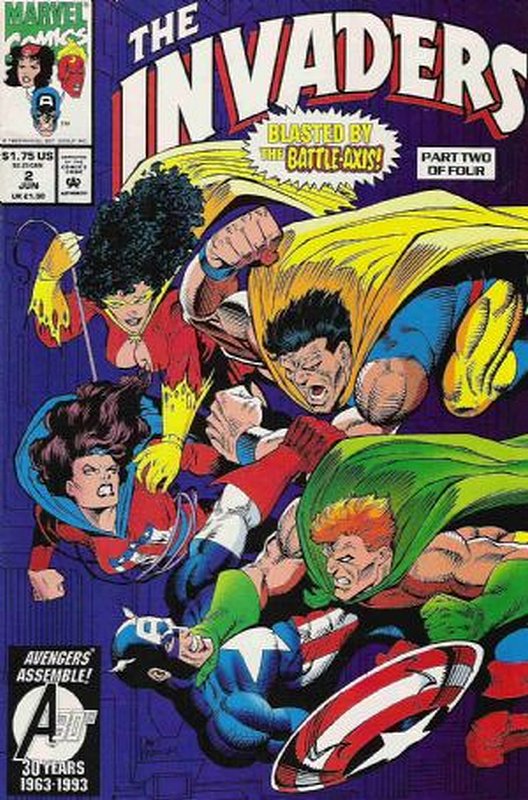 Cover of Invaders (1993 Ltd) #2. One of 250,000 Vintage American Comics on sale from Krypton!