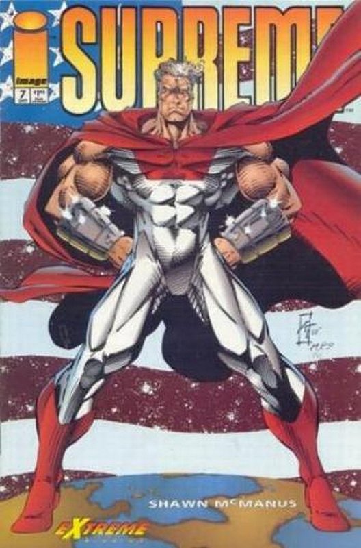 Cover of Supreme (Vol 1) #7. One of 250,000 Vintage American Comics on sale from Krypton!