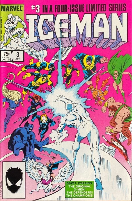 Cover of Iceman (1984 Ltd) #3. One of 250,000 Vintage American Comics on sale from Krypton!