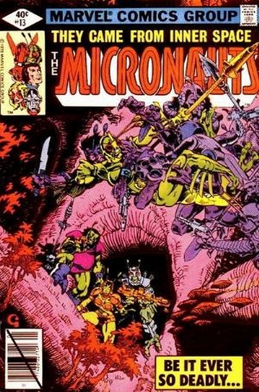 Cover of Micronauts (Vol 1) #13. One of 250,000 Vintage American Comics on sale from Krypton!