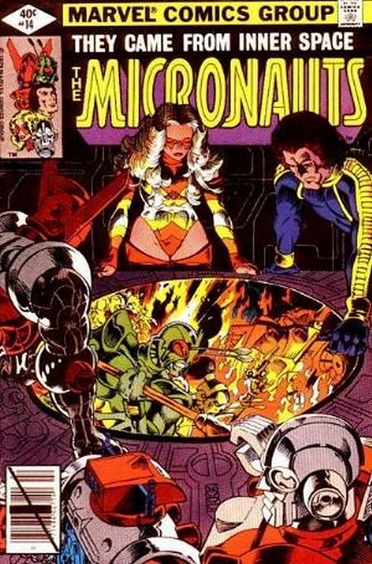 Cover of Micronauts (Vol 1) #14. One of 250,000 Vintage American Comics on sale from Krypton!