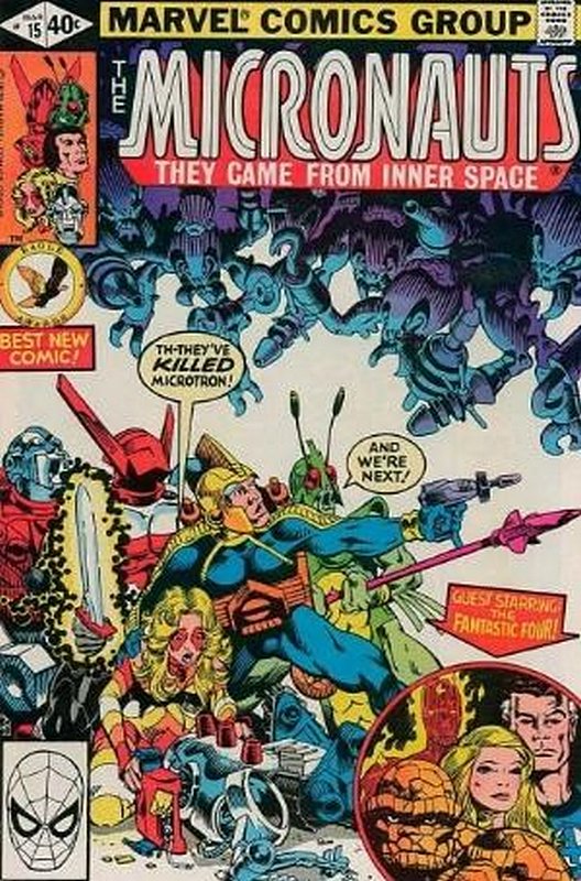 Cover of Micronauts (Vol 1) #15. One of 250,000 Vintage American Comics on sale from Krypton!
