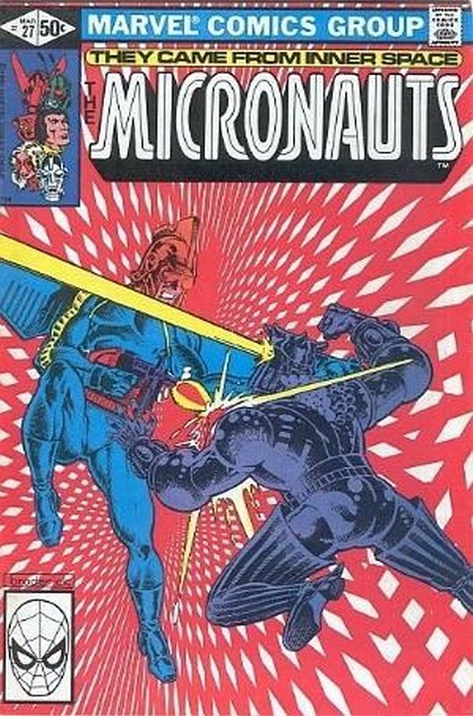 Cover of Micronauts (Vol 1) #27. One of 250,000 Vintage American Comics on sale from Krypton!