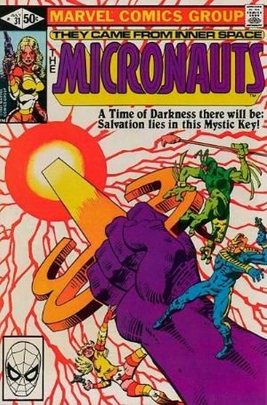 Cover of Micronauts (Vol 1) #31. One of 250,000 Vintage American Comics on sale from Krypton!