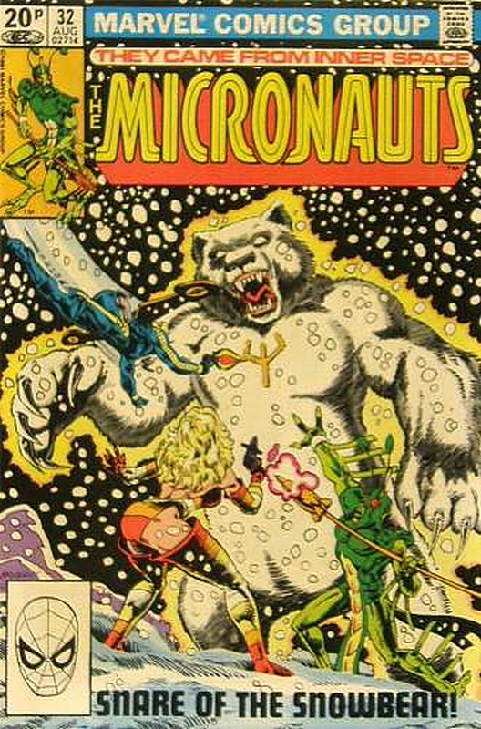 Cover of Micronauts (Vol 1) #32. One of 250,000 Vintage American Comics on sale from Krypton!