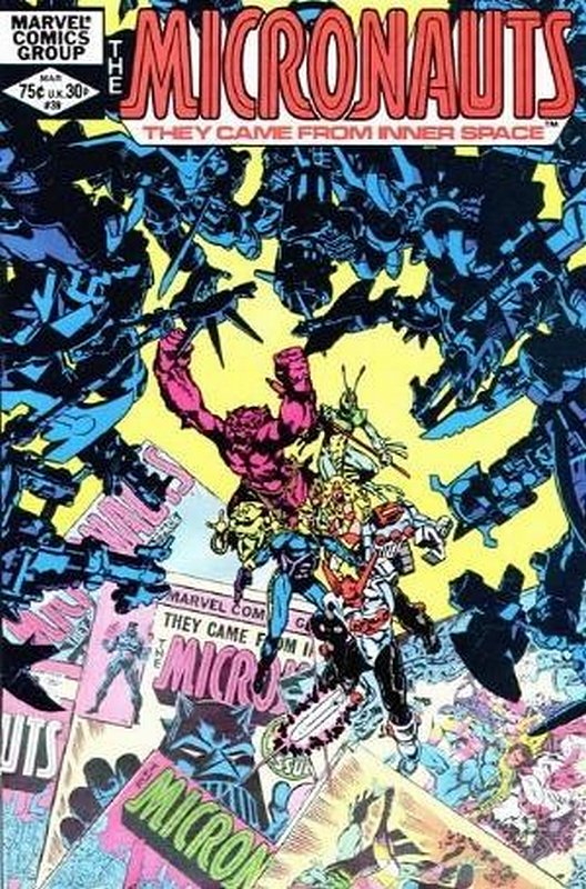 Cover of Micronauts (Vol 1) #39. One of 250,000 Vintage American Comics on sale from Krypton!