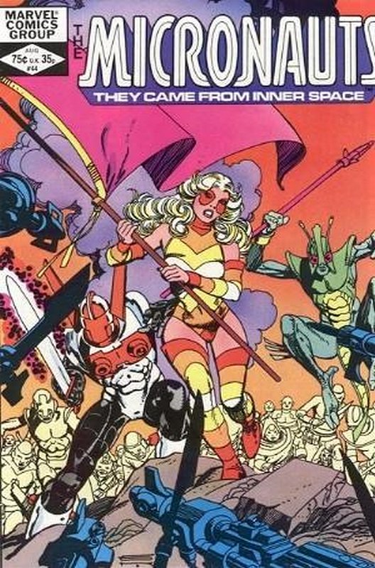 Cover of Micronauts (Vol 1) #44. One of 250,000 Vintage American Comics on sale from Krypton!
