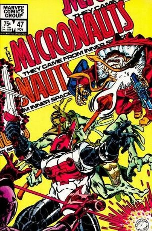 Cover of Micronauts (Vol 1) #47. One of 250,000 Vintage American Comics on sale from Krypton!
