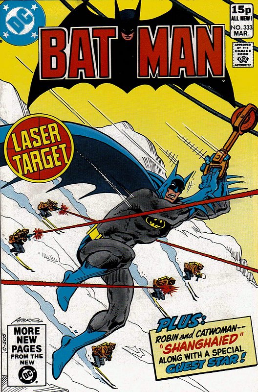 Cover of Batman #333. One of 250,000 Vintage American Comics on sale from Krypton!