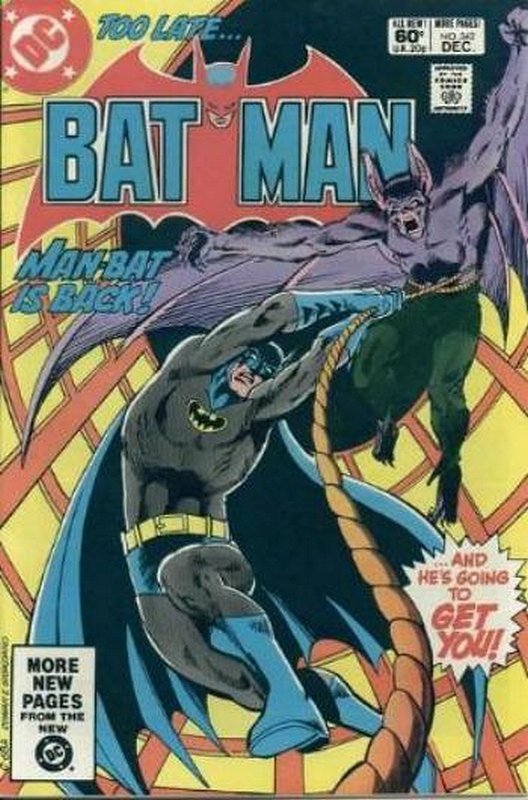 Cover of Batman #342. One of 250,000 Vintage American Comics on sale from Krypton!