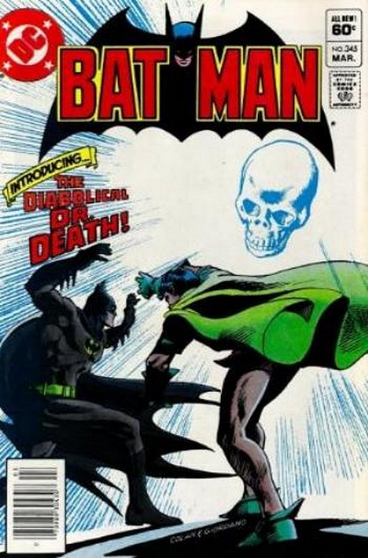 Cover of Batman #345. One of 250,000 Vintage American Comics on sale from Krypton!
