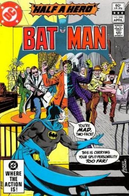 Cover of Batman #346. One of 250,000 Vintage American Comics on sale from Krypton!