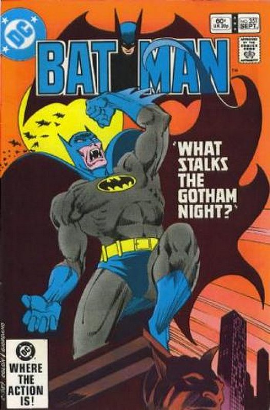 Cover of Batman #351. One of 250,000 Vintage American Comics on sale from Krypton!