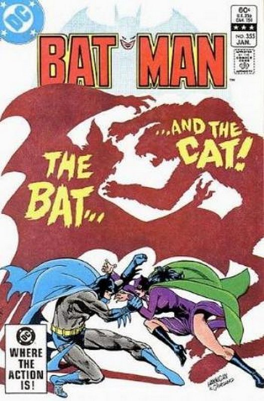 Cover of Batman #355. One of 250,000 Vintage American Comics on sale from Krypton!