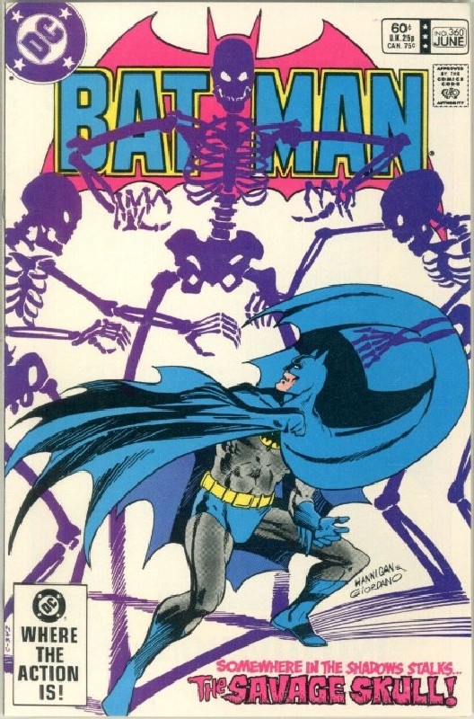 Cover of Batman #360. One of 250,000 Vintage American Comics on sale from Krypton!