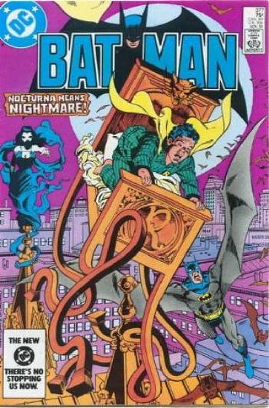 Cover of Batman #377. One of 250,000 Vintage American Comics on sale from Krypton!