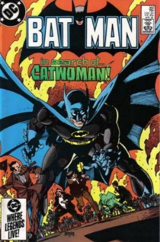 Cover of Batman #382. One of 250,000 Vintage American Comics on sale from Krypton!
