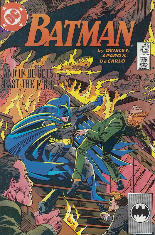 Cover of Batman #432. One of 250,000 Vintage American Comics on sale from Krypton!