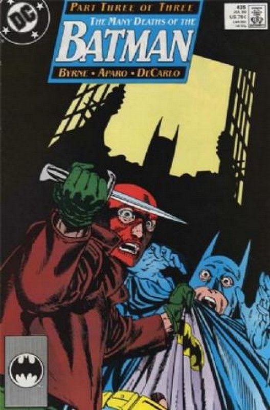 Cover of Batman #435. One of 250,000 Vintage American Comics on sale from Krypton!
