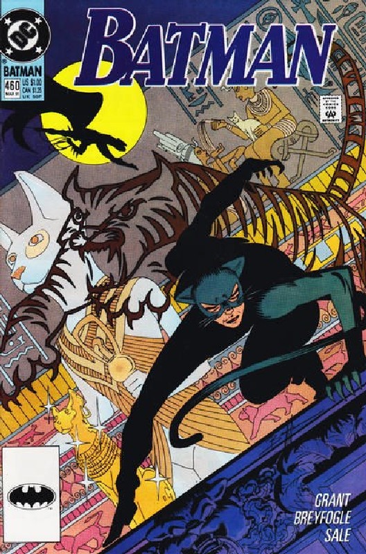 Cover of Batman #460. One of 250,000 Vintage American Comics on sale from Krypton!