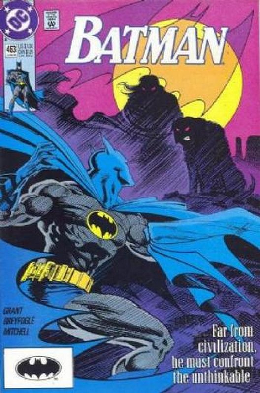 Cover of Batman #463. One of 250,000 Vintage American Comics on sale from Krypton!