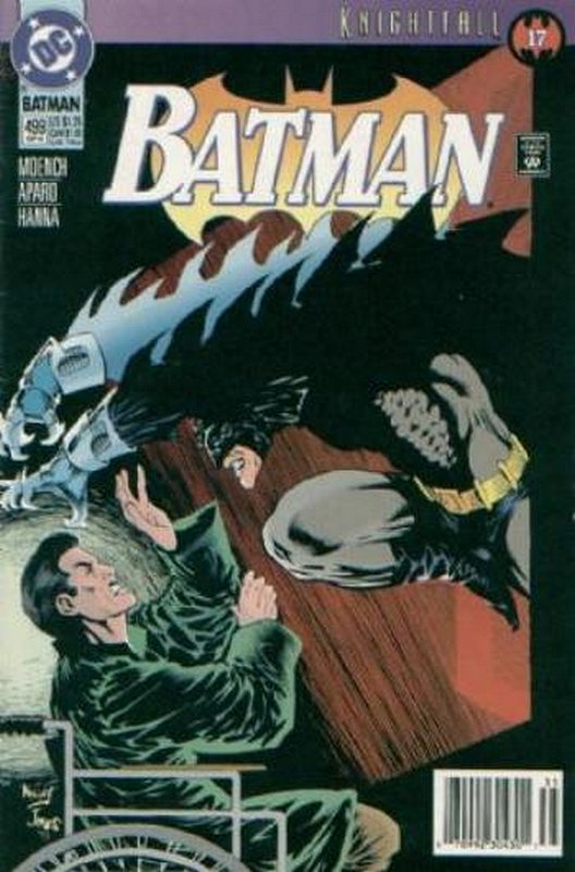 Cover of Batman #499. One of 250,000 Vintage American Comics on sale from Krypton!