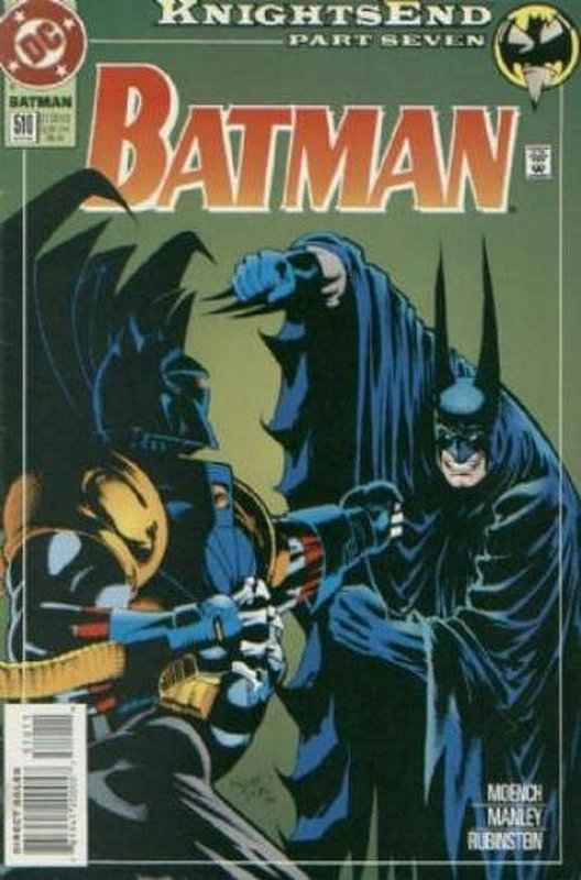 Cover of Batman #510. One of 250,000 Vintage American Comics on sale from Krypton!