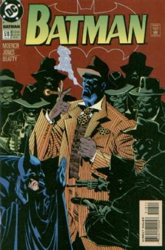 Cover of Batman #518. One of 250,000 Vintage American Comics on sale from Krypton!