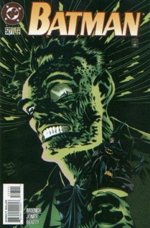 Cover of Batman #527. One of 250,000 Vintage American Comics on sale from Krypton!