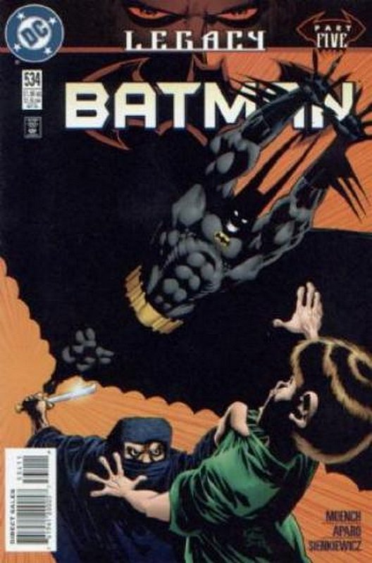 Cover of Batman #534. One of 250,000 Vintage American Comics on sale from Krypton!