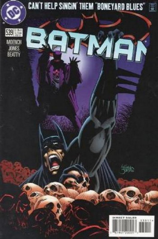 Cover of Batman #539. One of 250,000 Vintage American Comics on sale from Krypton!