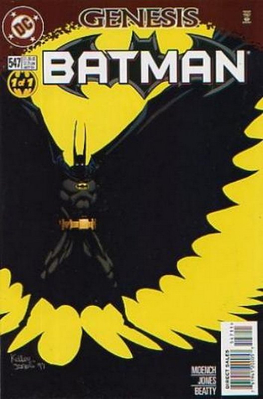 Cover of Batman #547. One of 250,000 Vintage American Comics on sale from Krypton!