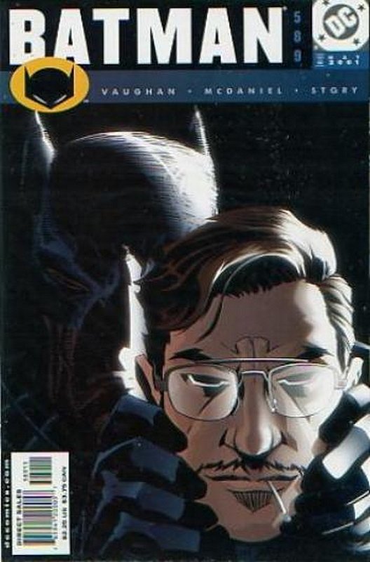 Cover of Batman #589. One of 250,000 Vintage American Comics on sale from Krypton!