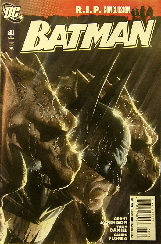 Death of Bruce Wayne.<br> Cover of Batman #681. One of 250,000 Vintage American Comics on sale from Krypton!