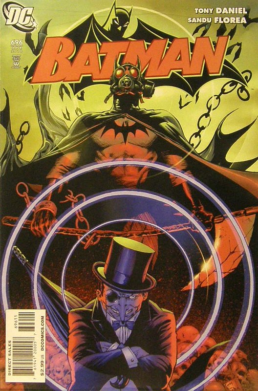 Cover of Batman #696. One of 250,000 Vintage American Comics on sale from Krypton!