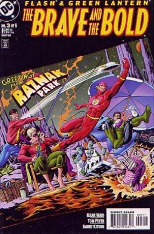 Cover of Flash & Green Lantern: The Brave & the Bold #3. One of 250,000 Vintage American Comics on sale from Krypton!