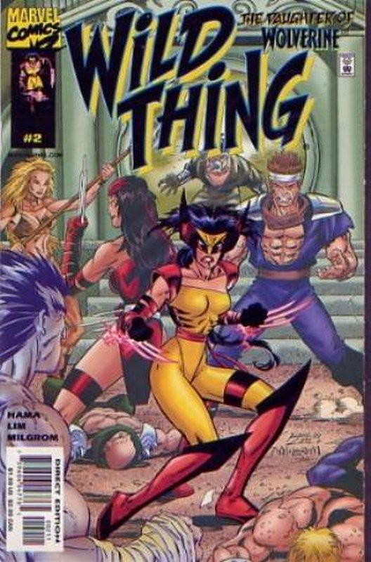 Cover of Wild Thing (Vol 1) #2. One of 250,000 Vintage American Comics on sale from Krypton!