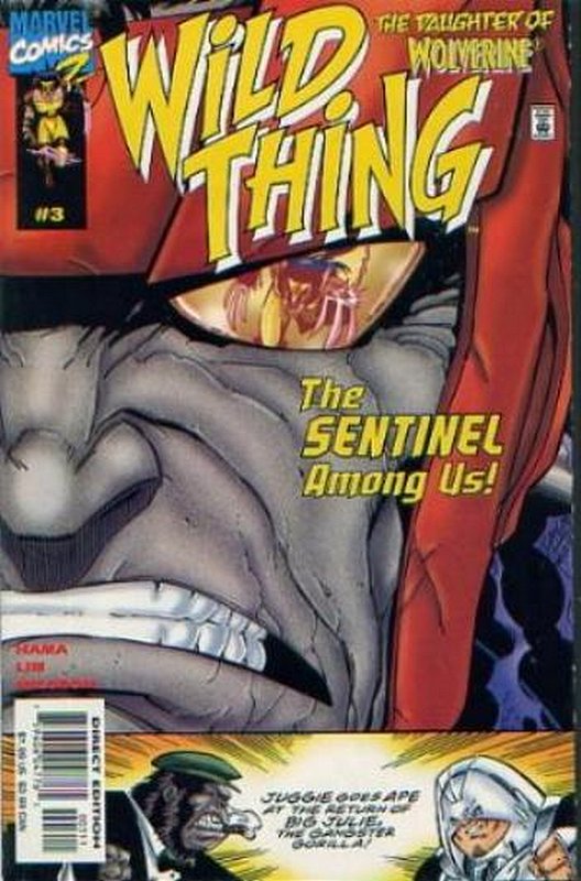 Cover of Wild Thing (Vol 1) #3. One of 250,000 Vintage American Comics on sale from Krypton!