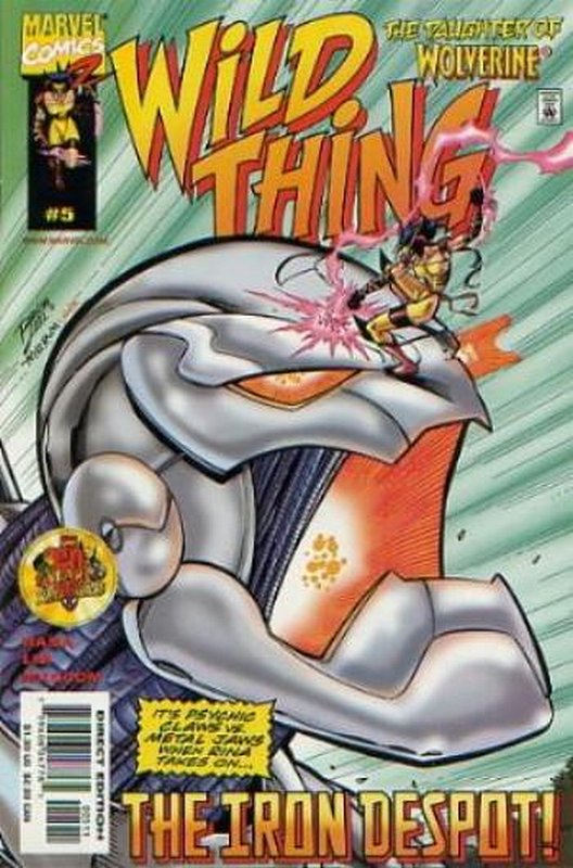 Cover of Wild Thing (Vol 1) #5. One of 250,000 Vintage American Comics on sale from Krypton!