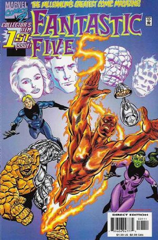 Cover of Fantastic Five (Vol 1) #1. One of 250,000 Vintage American Comics on sale from Krypton!