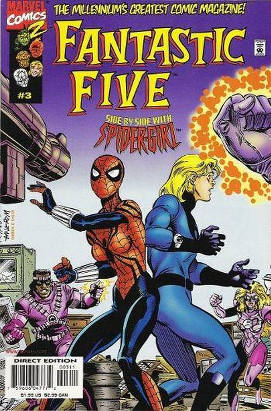 Cover of Fantastic Five (Vol 1) #3. One of 250,000 Vintage American Comics on sale from Krypton!