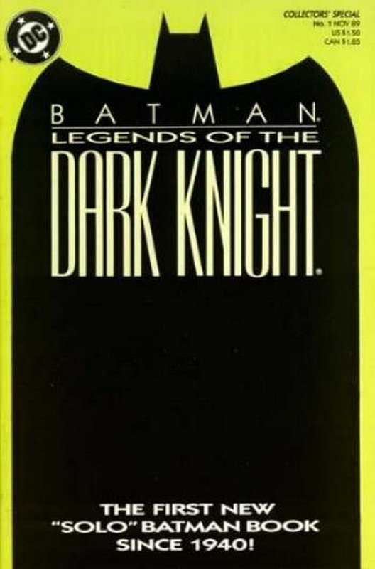 Cover of Batman: Legends of the Dark Knight #1. One of 250,000 Vintage American Comics on sale from Krypton!