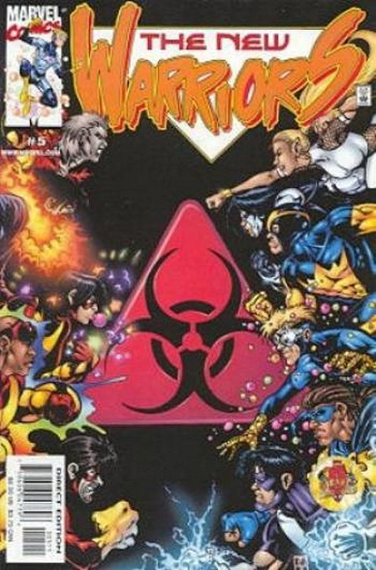 Cover of New Warriors (Vol 2) #5. One of 250,000 Vintage American Comics on sale from Krypton!