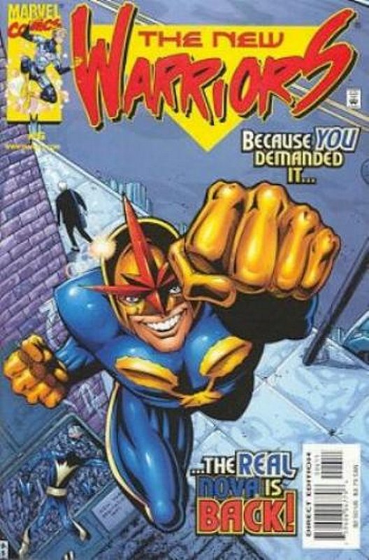 Cover of New Warriors (Vol 2) #6. One of 250,000 Vintage American Comics on sale from Krypton!