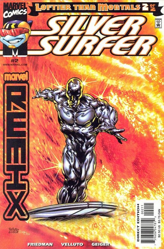 Cover of Silver Surfer: Loftier than Mortals (1999 Ltd) #2. One of 250,000 Vintage American Comics on sale from Krypton!