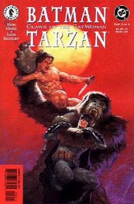 Cover of Batman/Tarzan: Claws of the Catwoman (1999 Ltd) #2. One of 250,000 Vintage American Comics on sale from Krypton!